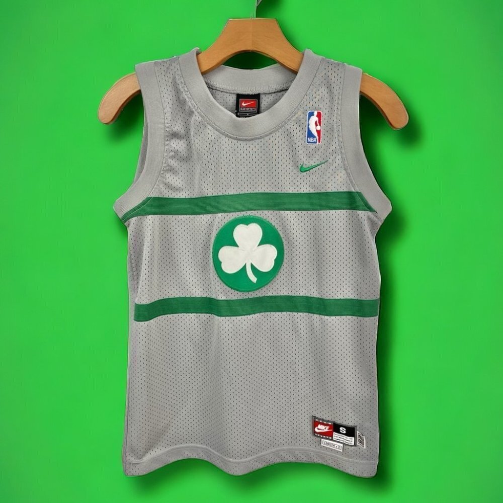 Vintage Boston Celtics Pierce Grey Basketball Jersey Size S